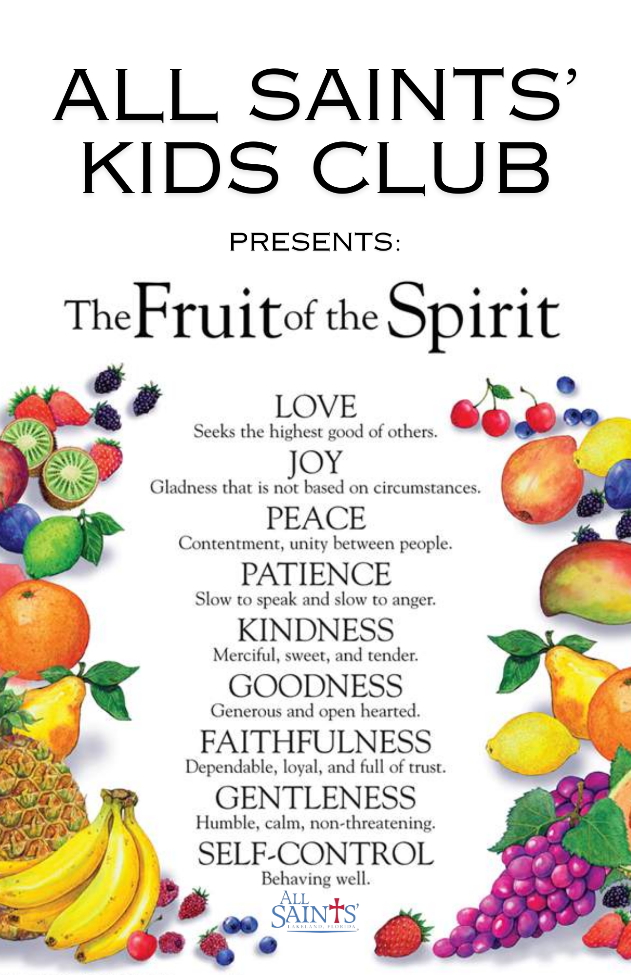 Fruits of the Spirit 1